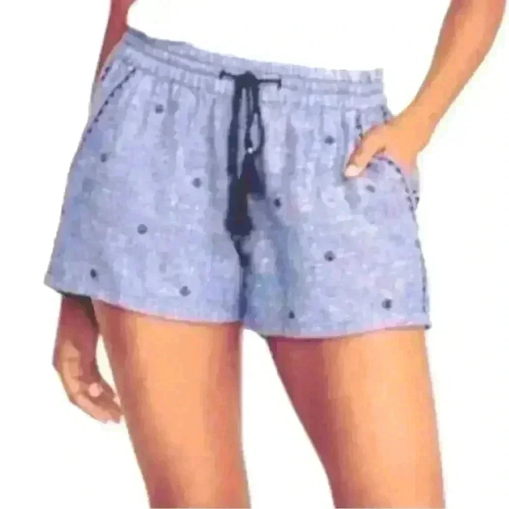 Old Navy Chambray Embroidered Shorts (N9)